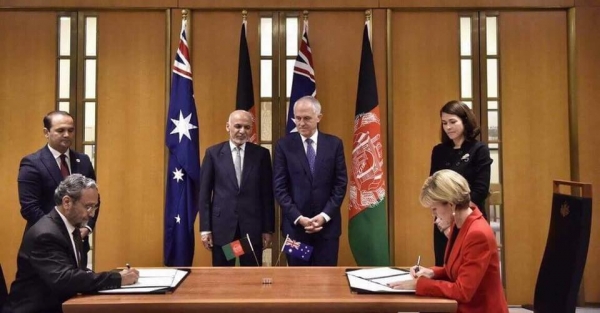 Afghanistan and Australia Signed a Memorandum of Understanding for Development Partnership 2017-2020