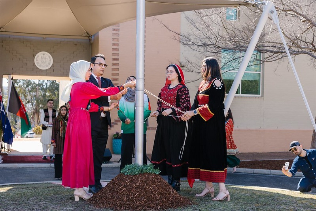 Flag Rising Ceremony