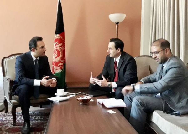 Ambassador Waissi met USAID team in Kabul to discuss Afghan-India-Australia business cooperation 