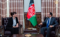 Foreign Minister Rabbani meets SRAP Williams in Kabul