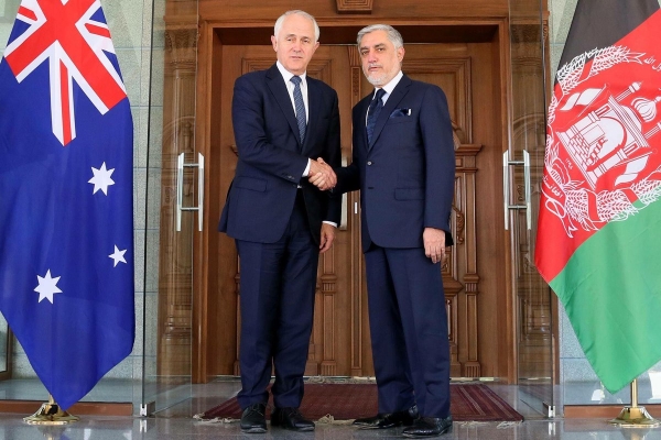 Chief Executive Dr. Abdullah &amp; Australian Prime Minister Turnbull met in Kabul