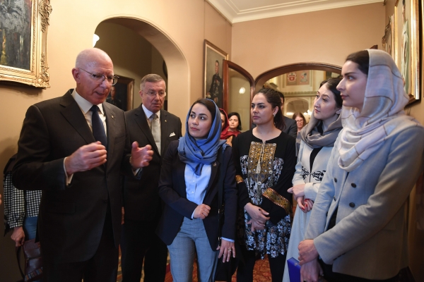 Afghan Women Delegation&#039;s meet with the Governor of the New South Wales