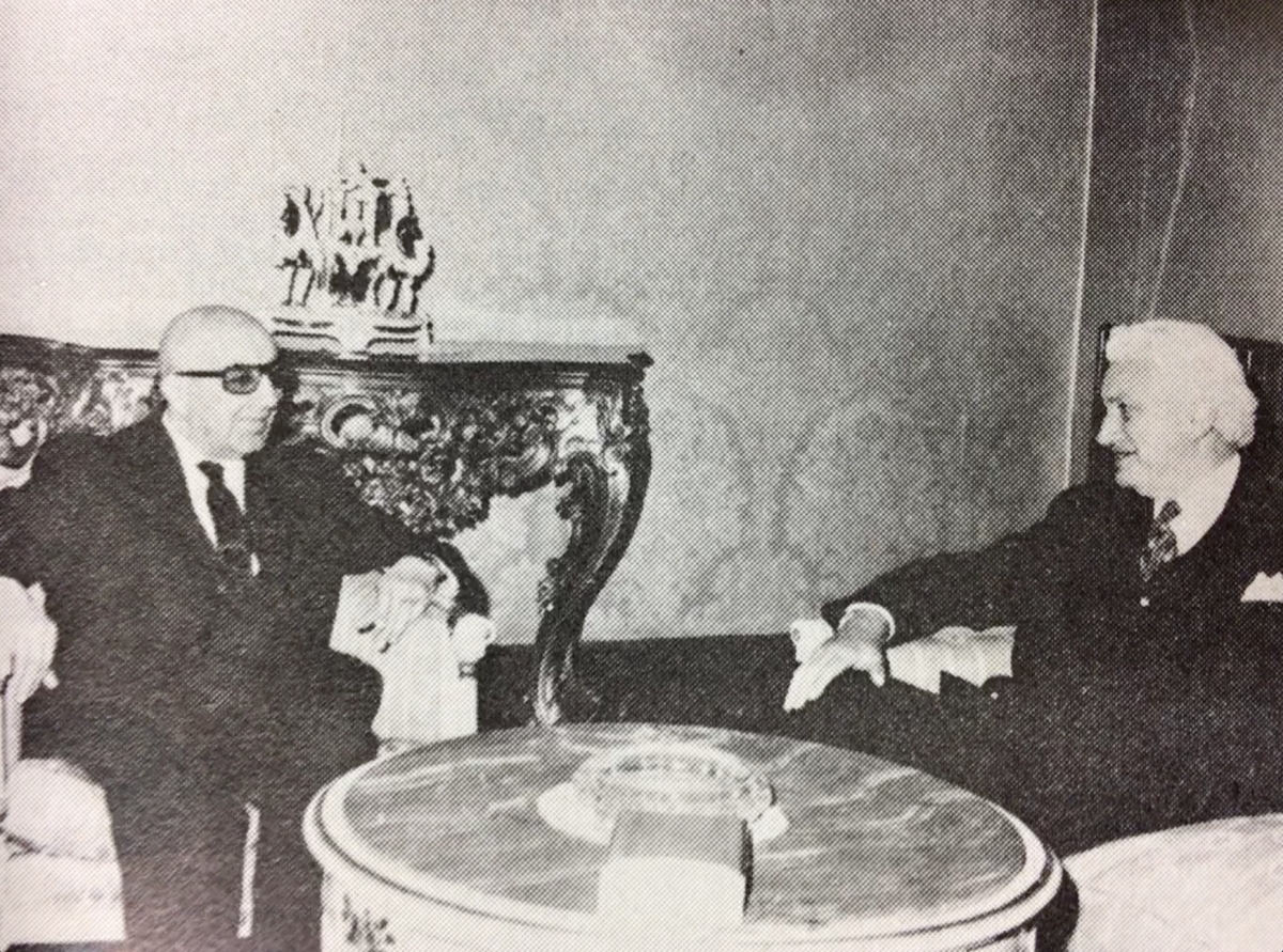 Afghan President Daud with the Australian Governor-General Sir John Kerr||