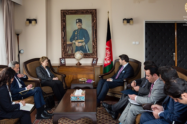 Deputy Foreign Minister Meets with the Secretary of the Department of Foreign Affairs and Trade of Australia