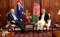 President Ghani welcomed Governor-General Cosgrove in Kabul