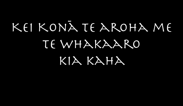 There&#039;s love and hope - be strong New Zealand